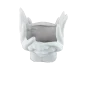 HYK1095 Soyut Surat Saksı Ham Polyester Obje HYK1095 Soyut Surat Saksı Ham Polyester Obje