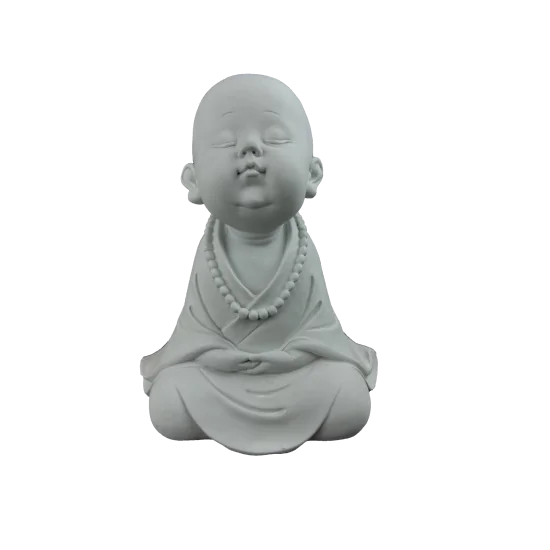 HYK1102 Oturan Meditasyon Buda Ham Polyester Obje HYK1102 Oturan Meditasyon Buda Ham Polyester Obje