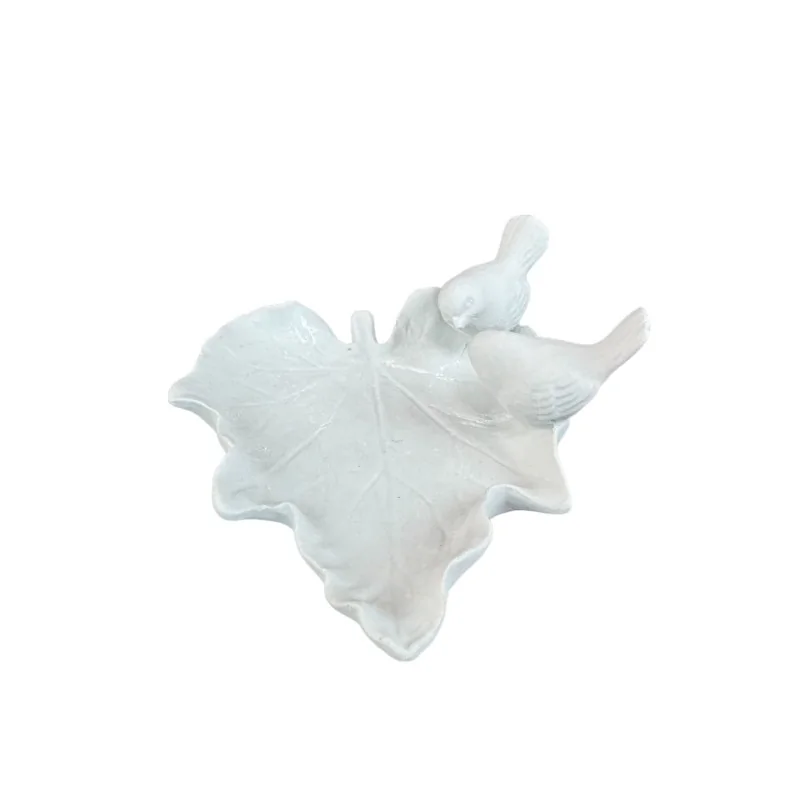 HYK1119 Kısa Kuşlu Tabak Ham Polyester Obje