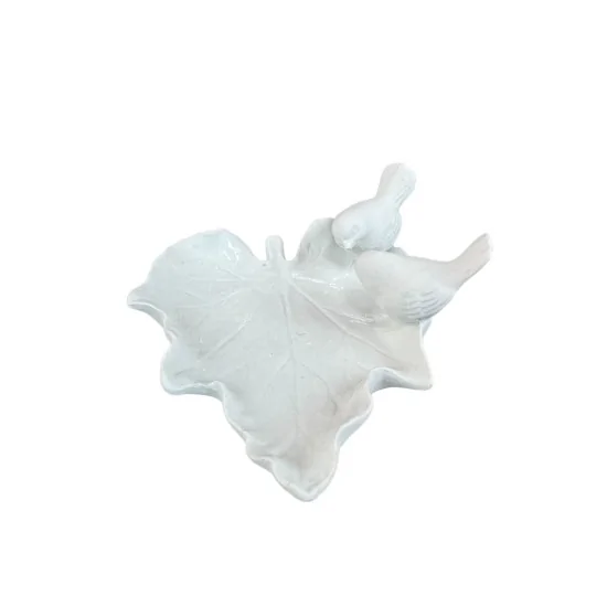 HYK1119 Kısa Kuşlu Tabak Ham Polyester Obje HYK1119 Kısa Kuşlu Tabak Ham Polyester Obje