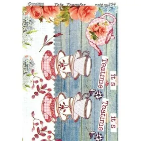 Tela Transfer 33x46cm -  Model 304