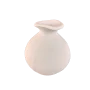 HYK1138 Tombul Vazo Ham Polyester Obje