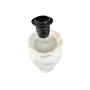 HYK1144 Küçük Dokulu Abajur Ham Polyester Obje HYK1144 Küçük Dokulu Abajur Ham Polyester Obje