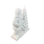 HYK1156 Çam Ağaçlı Noel Baba Ham Polyester Obje HYK1156 Çam Ağaçlı Noel Baba Ham Polyester Obje