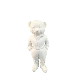 HYK1164 Gömlekli Ayıcık Ham Polyester Obje