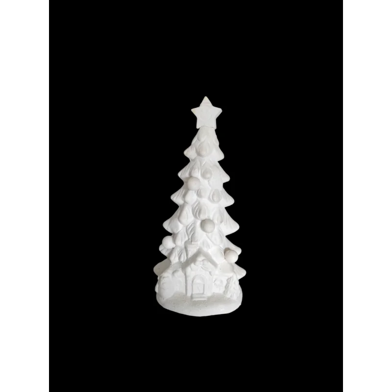 HYK1174 Noel Ağacı Ham Polyester Obje