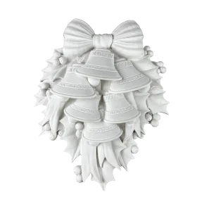 HYK1203 Yılbaşı Kapı Süsü Ham Polyester Obje