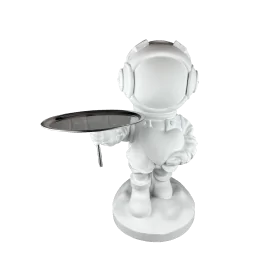 HYK1207 Tepsili Astronot Garson Ham Polyester Obje