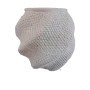 HYK1224 Büyük Hasırlı Saksı Ham Polyester Obje HYK1224 Büyük Hasırlı Saksı Ham Polyester Obje