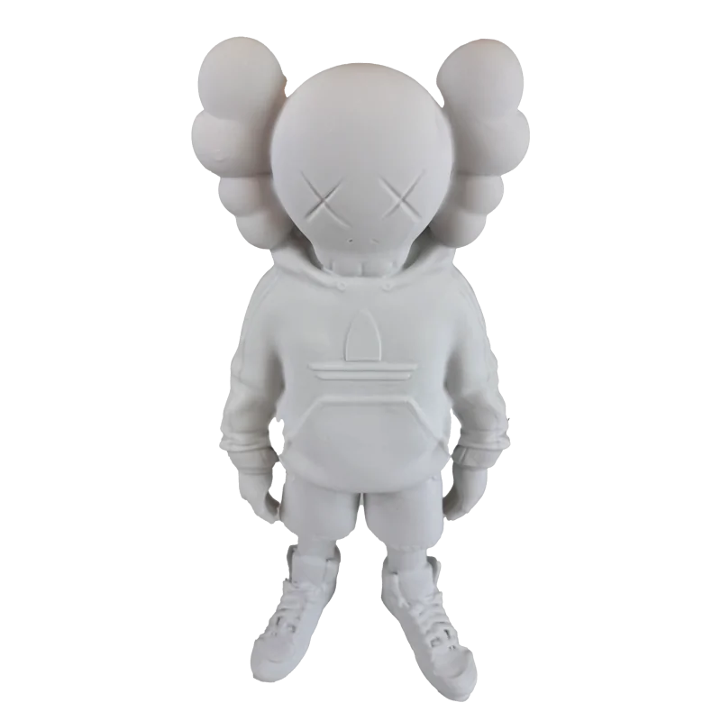 HYK1236 Kapüşonlu Kaws Spor Giyimli Ham Polyester Obje