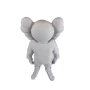 HYK1236 Kapüşonlu Kaws Spor Giyimli Ham Polyester Obje HYK1236 Kapüşonlu Kaws Spor Giyimli Ham Polyester Obje