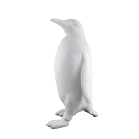 HYK399 Büyük Penguen Ham Polyester Obje