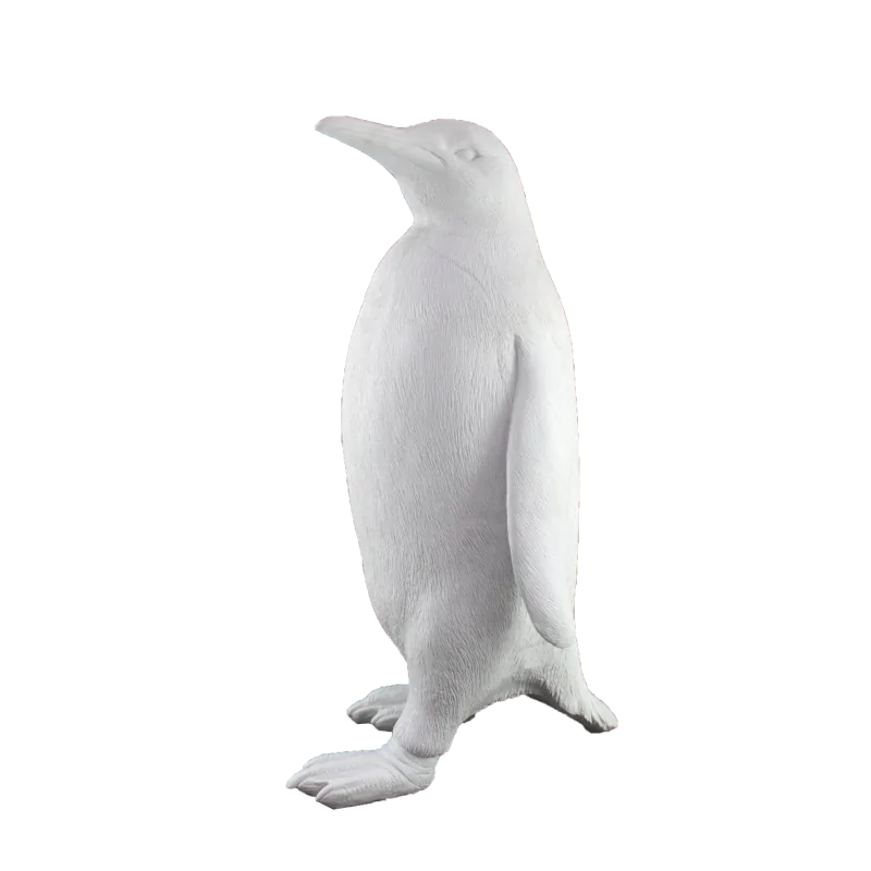 HYK399 Büyük Penguen Ham Polyester Obje