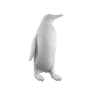 HYK399 Büyük Penguen Ham Polyester Obje HYK399 Büyük Penguen Ham Polyester Obje