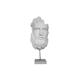 HYK618 Poseidon Tam Büst Ham Polyester Obje