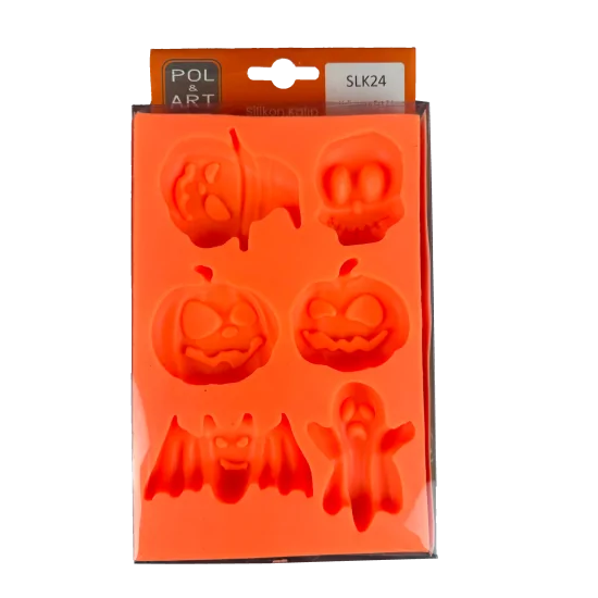 SLK24 Halloween Set 2 L Silikon Kalıp SLK24 Halloween Set 2 L Silikon Kalıp