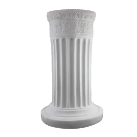 STN01 Koni Sütun Ham Polyester Obje