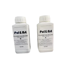 YS13 Poliüretan Döküm Reçinesi Sıvı Plastik 1 Kg (0.5 + 0.5 Kg) Set