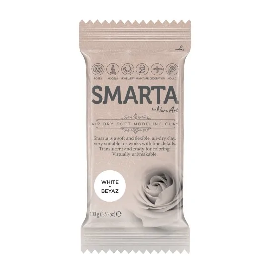 Beyaz Smarta Modelleme Hamuru 100gr Beyaz Smarta Modelleme Hamuru 100gr