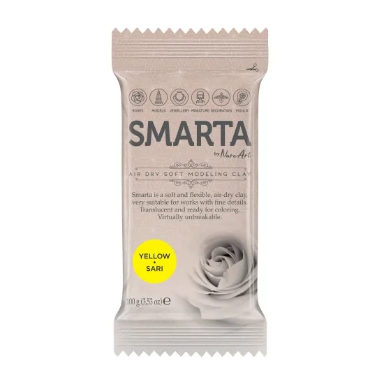 Sarı Smarta Modelleme Hamuru 100gr Sarı Smarta Modelleme Hamuru 100gr