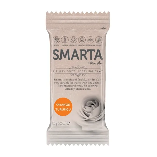 Turuncu Smarta Modelleme Hamuru 100gr Turuncu Smarta Modelleme Hamuru 100gr
