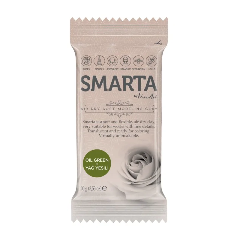 Yağ Yeşil Smarta Modelleme Hamuru 100gr