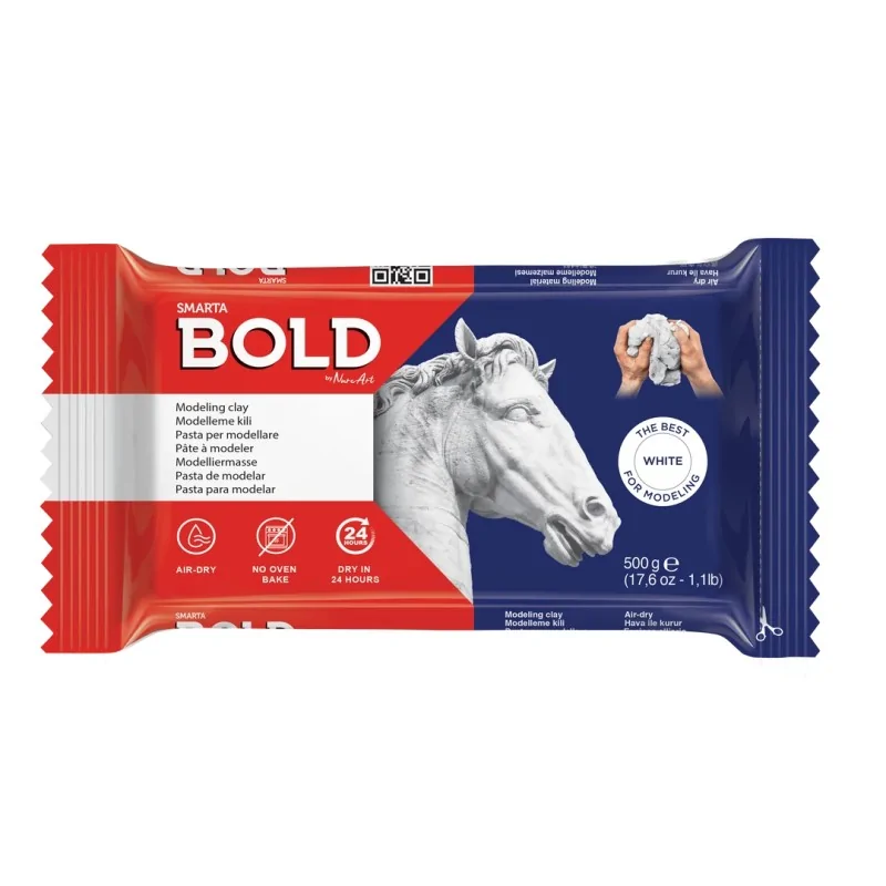 Smarta Bold Beyaz Seramik Hamuru 500gr