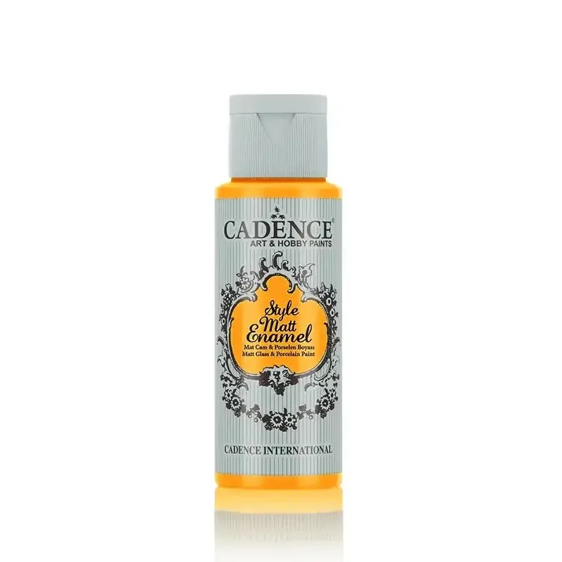 Cadence Enamel Mat Cam Porselen Boyası 338 Sarı 59ML