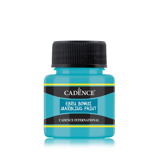 Cadence 858 Turkuaz Ebru Boyası 45ML