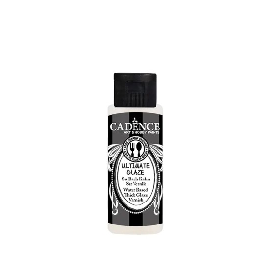 Ultimate Glaze Kalın Sır Vernik PARLAK 70ML Ultimate Glaze Kalın Sır Vernik PARLAK 70ML