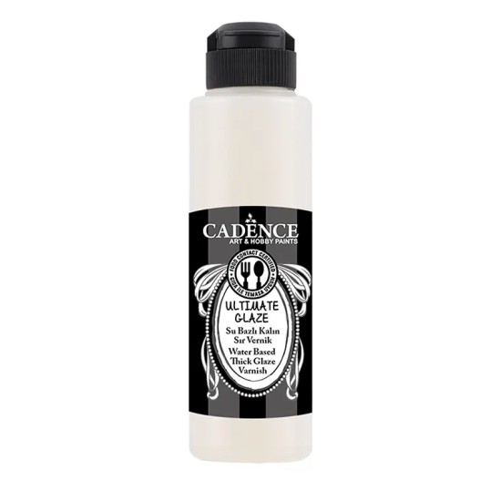Ultimate Glaze Kalın Sır Vernik PARLAK 500ML Ultimate Glaze Kalın Sır Vernik PARLAK 500ML