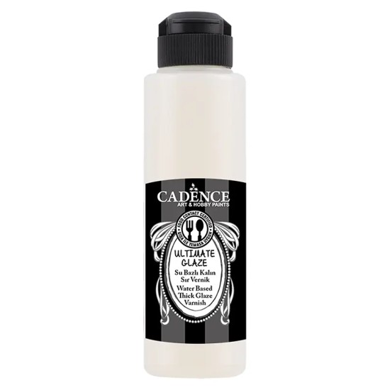 Ultimate Glaze Kalın Sır Vernik PARLAK 750ML Ultimate Glaze Kalın Sır Vernik PARLAK 750ML