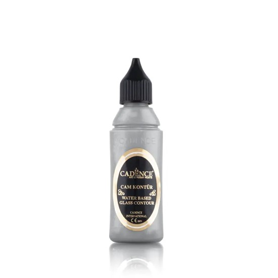 Cadence Cam Kontür Boyası 171 Gümüş 50ML