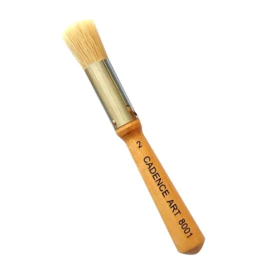 Cadence Extra Sert Stencil Fırçası CA8001 2 Cadence Extra Sert Stencil Fırçası CA8001 2