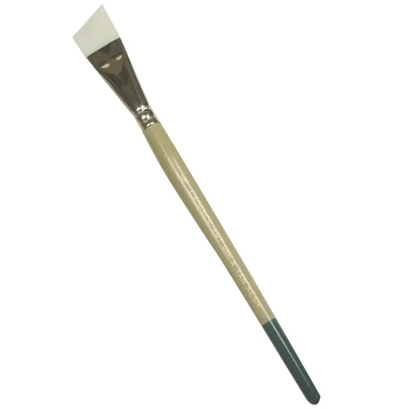 CA986A Beyaz Yan Kesik OneStroke Fırçası 5/8
