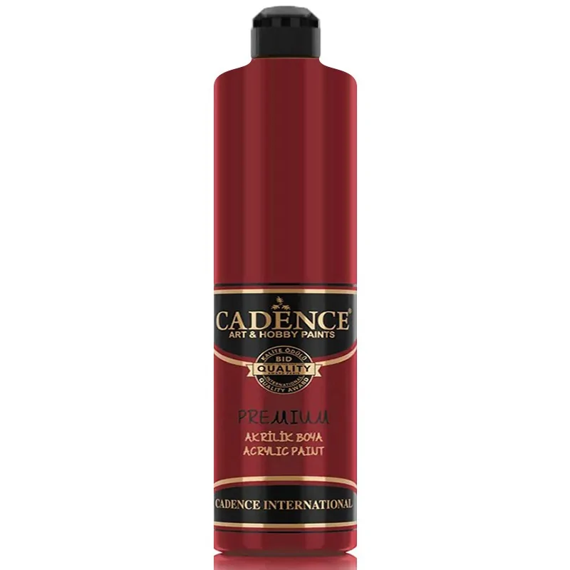 Premium Akrilik Boya 4350 Crimson Kırmızı 500ML