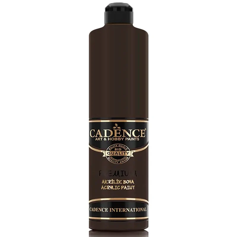 Premium Akrilik Boya 7575 Koyu Kahve 500ML