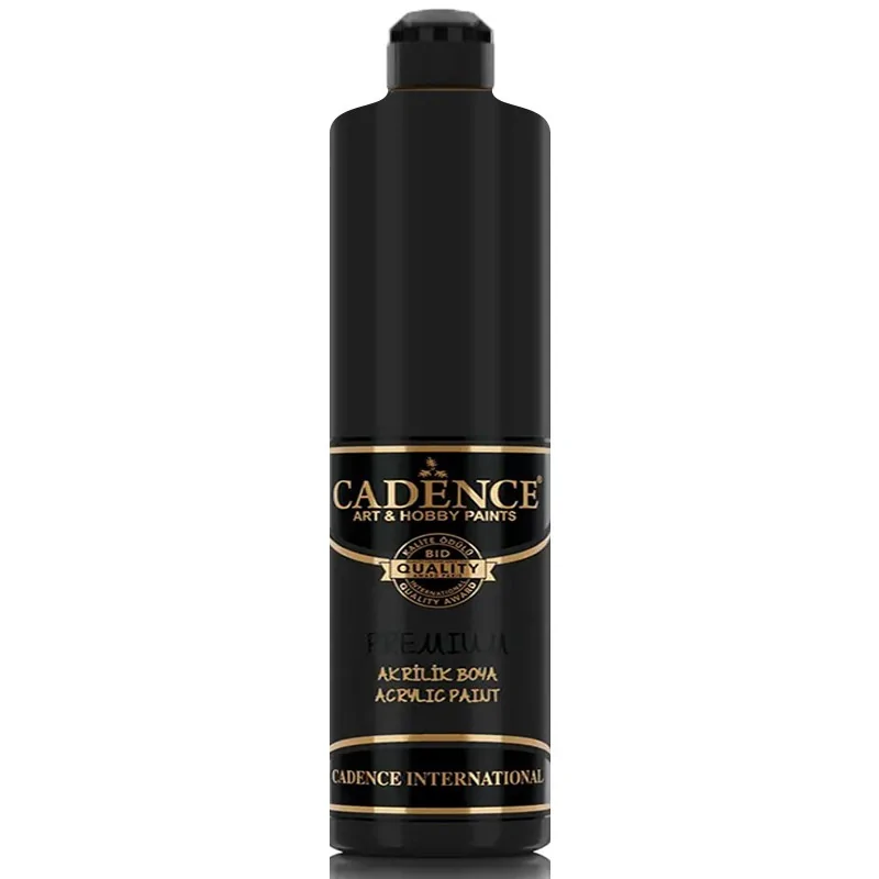 Premium Akrilik 0002 Siyah Boya 500ML