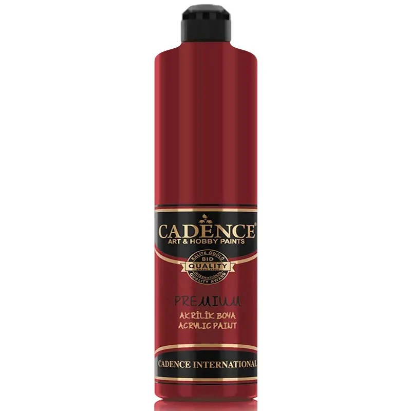 Premium Akrilik Boya 4350 Crimson Kırmızı 750ML