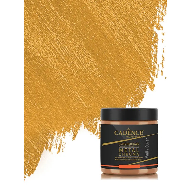 MC04 Altın Metal Chroma Metalik Dokulu Boya İnce 250ML