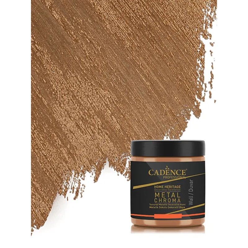 MC06 Bronz Metal Chroma Metalik Dokulu Boya İnce 250ML