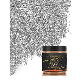 MC08 Gümüş Metal Chroma Metalik Dokulu Boya İnce 250ML