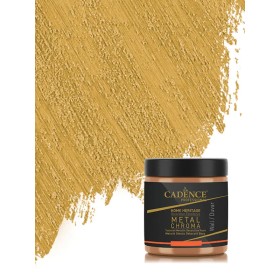 MC103 Parlak Altın Metal Chroma Metalik Dokulu Boya Kalın 250ML