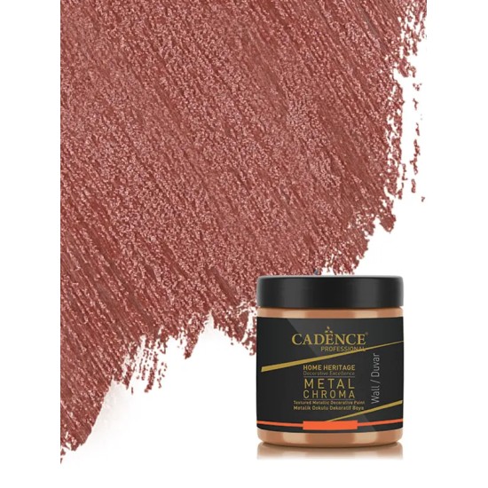 MC105 Rose Altın Metal Chroma Metalik Dokulu Boya Kalın 250ML MC105 Rose Altın Metal Chroma Metalik Dokulu Boya Kalın 250ML