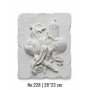 Violette Ham Polyester Sebze Pano | Mutfak Duvar Dekoru No:228 (28x23 cm)