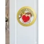 Ahşap Hoşgeldiniz Kapı Süsü L95