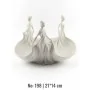Violette Ham Polyester Üç kadın Kase Obje No:198 (21x14 cm)