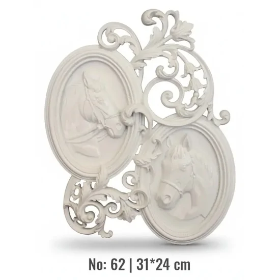 At Model Çerçeve Violette Ham Polyester No:62