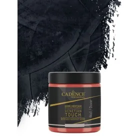 VT19 Antrasit Siyah Venetian Touch Mermer Dokulu Dekoratif Sıva Kaplama 250ML