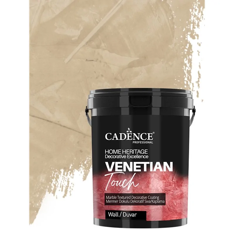 VT02 Dantel Venetian Touch Mermer Dokulu Dekoratif Sıva Kaplama 3KG